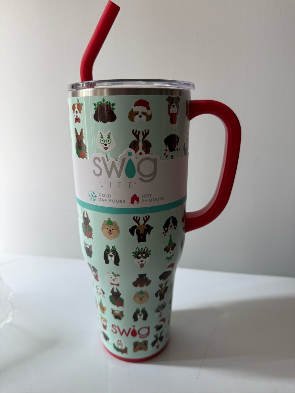Swig Life Holiday Dog 40oz Mega Mug
